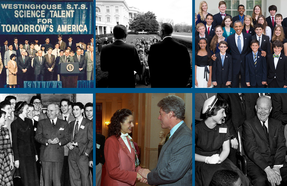 白宫图片库-布什、肯尼迪、奥巴马、杜鲁门、克林顿和艾森豪威尔总统的拼贴照片